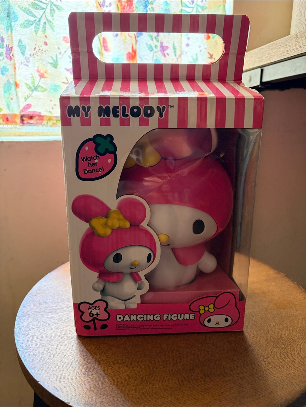 Sanrio My Melody Pink & White Dancing Figure Collectible
